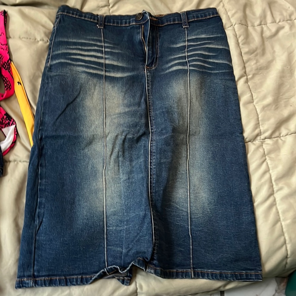 Forever 21 Jean skirt pencil